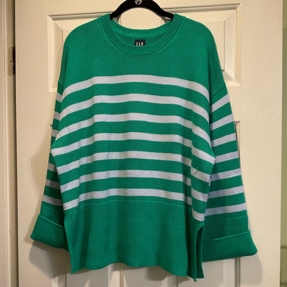 GAP striped cotton sweater